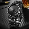 Fashion Male Wrist Watch Luxury Unique Style Men Stainless Steel Quartz Watches