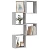 VidaXL Wall Cube Shelves 4 Pcs Sonoma Grey 30x15x30 Cm, Cube-shaped Storage, Cube-shaped Organizer, 815883