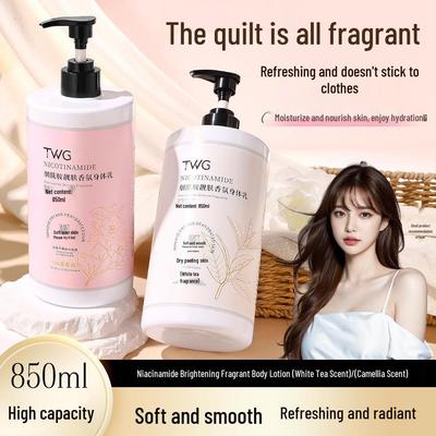 Loção Corporal TWG Niacinamida Clareadora e Hidratante com Fragrância de Longa Duração