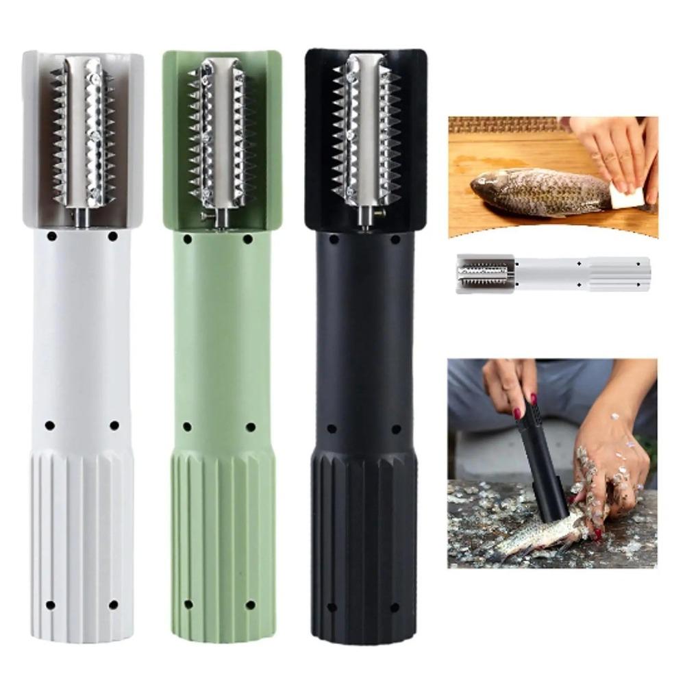 

USB Rechargeable Electric Fish Scraper Wireles Scaler Scraper Fish Scale Cleaner Seafood Cleaning чорний