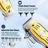 3 in1 Hair Cutting Grooming Kit Professional Hair Clippers and Shaver Set Cordless Beard Trimming for Men