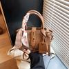 Retro handbag bag women's bag versatile summer new texture popular shoulder messenger bag bucket bag