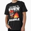 TOO COOL TO BURN, TOO HOT TO HANDLE - FIREFIGHTER Premium T-Shirt M-2XL Gift,