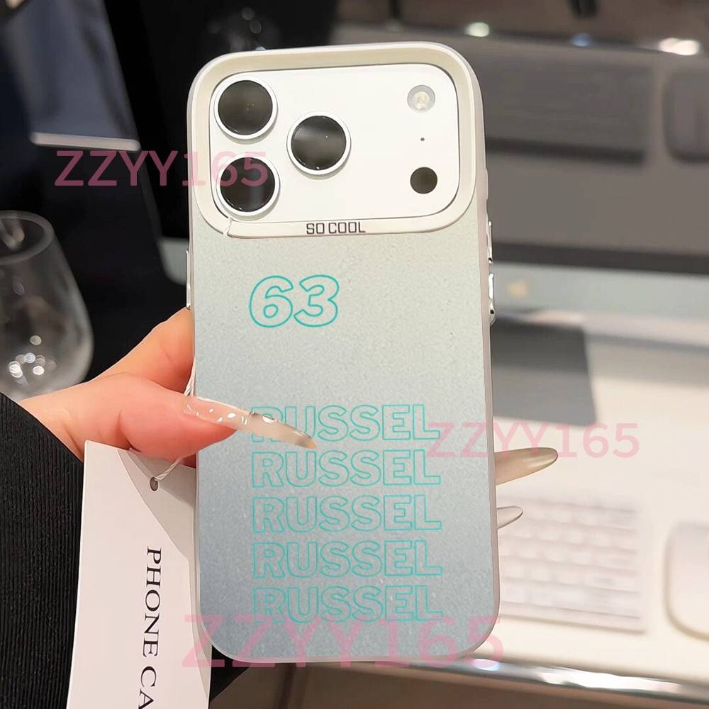 F1 Nummern Fahrer Rennen Für iPhone 17,16,15,14,13,12,X,8,Pro,Max,Plus,SE4,Air,Mini Anti-Rutsch Design Weiß IMD Mattes Case iPhone17 white