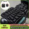 Universal Motorcycle Seat Cover 3D Gel Seat Cushion 1 Set Front Rear Anti Slip Seat Cover Breathable Shock Absorbing Ride Pad