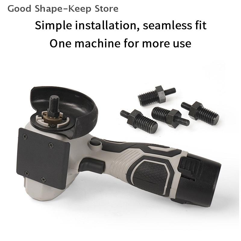 3-Inch Multi-functional Hand Electric Drill Conversion Rod M5 to M10/M14 to M10 Angle Grinder Conversion Tool