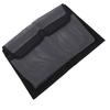 Boat Storage Bag Multifunctional Portable Self Adhesive Bake Lining Mesh Boat Organizer for Outdoor Black