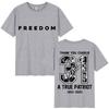 Charlie Kirk Freedom Quotes Classic T Shirts Thank You Charlie A True Patriot Men Women T-shirts Oversized Cotton T-Shirt