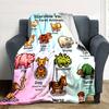 1pc Blanket - game Stardew Valley  Print Design,Lightweight Blanket for Sofa,Bed- Soft &Warm,Gift for All Seasons
