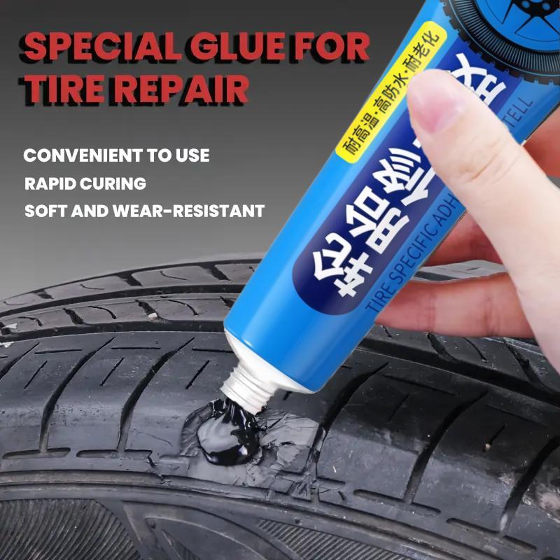 Motorcycles Car Tire Repair Instant Glue Rubber Adhesives Glue Fast Caulk Repair Seal Tyre Sealant Bike Car Repair Tools