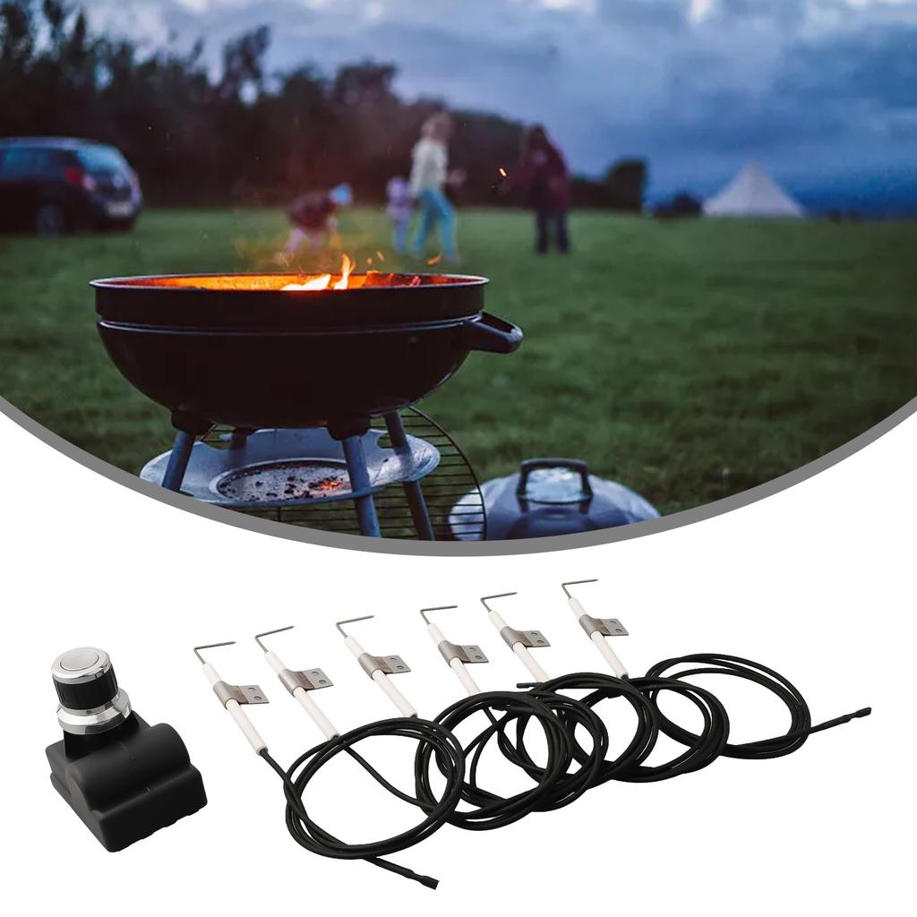 6 Outlet Grill Ignitor Wire Electronic Ignitor 720-0888N 720-0888S Push Button Ignitor 720-0882A 720-0898 For Nexgrill Models