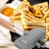 Sandwich Maker Pan Double-Sided Sandwich Baking Pan Grilled Cheese Maker Nonstick Sandwich Maker Flip Grill Pan for Breakfast