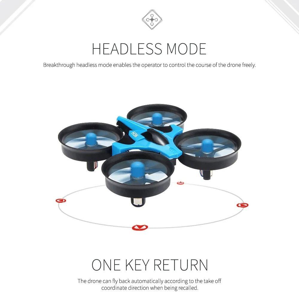 Anti-collision H36 Mini RC Plane 360° Flip 6-Axis Headless Mode Helicopter  Kids Gifts