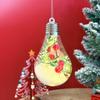 LED Luminous Pentagon-Star Christmas Ornament for Tree Decoration
