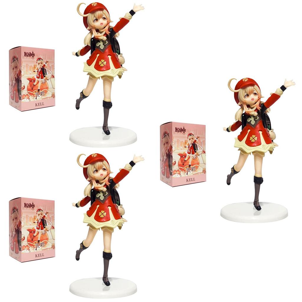 Adorable Genshin Impact Klee Ornament For Fans And Collectors 15cm Pvc Figure With Smooth And Bright Coloring