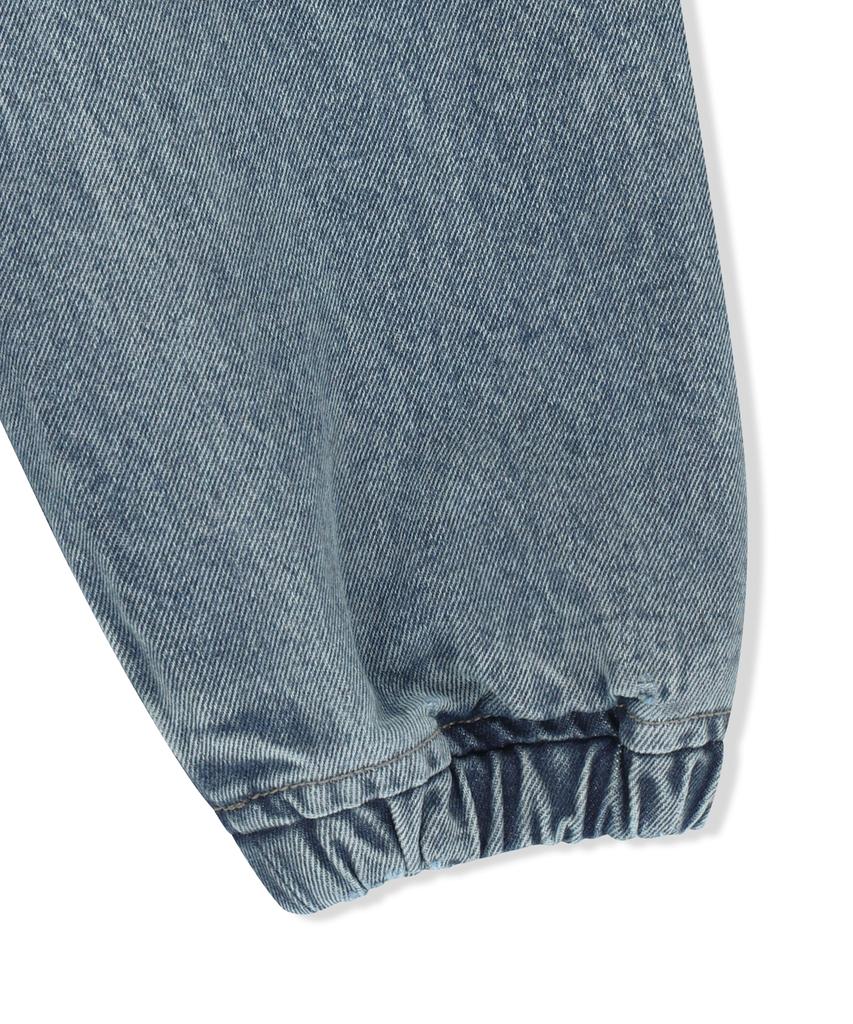 Brownbreath Denim Hood Zip Up - Blue