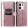 Cover for Xiaomi Redmi Note 13 Pro 5G 4G,POCO X6 5G M6 Pro 4G Retro PU Leather Flip Wallet Phone Case Multi Card Slots