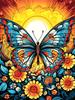 Diy Diamond Painting Mosaic Butterfly Sunflower Full Square/Round Embroidery Cross Stitch Set Animal Floral Home Decor