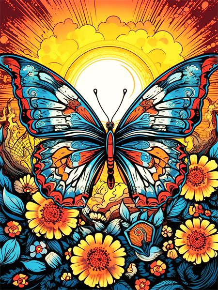 Diy Diamond Painting Mosaic Butterfly Sunflower Full Square/Round Embroidery Cross Stitch Set Animal Floral Home Decor