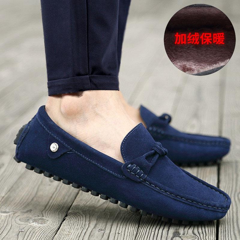 Doudou shoes new social British spring and autumn youth driving shoes casual tide