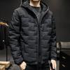 Giacca Invernale Spessa in Cotone Imbottita in Cotone da Uomo Invernale Semplice Ispessita Imbottita in Cotone Giacca da Baseball da Uomo Cappotto in Cashmere Versatile Giacca in Cotone Top