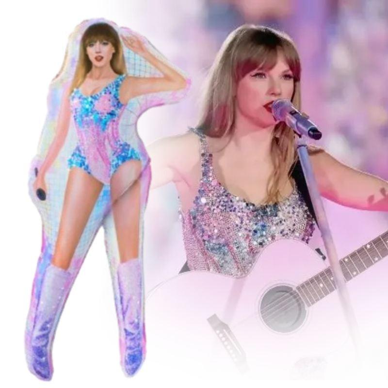 Elegant Taylor Swift Themed Aluminum Foil Balloon For Parties And Celebrations