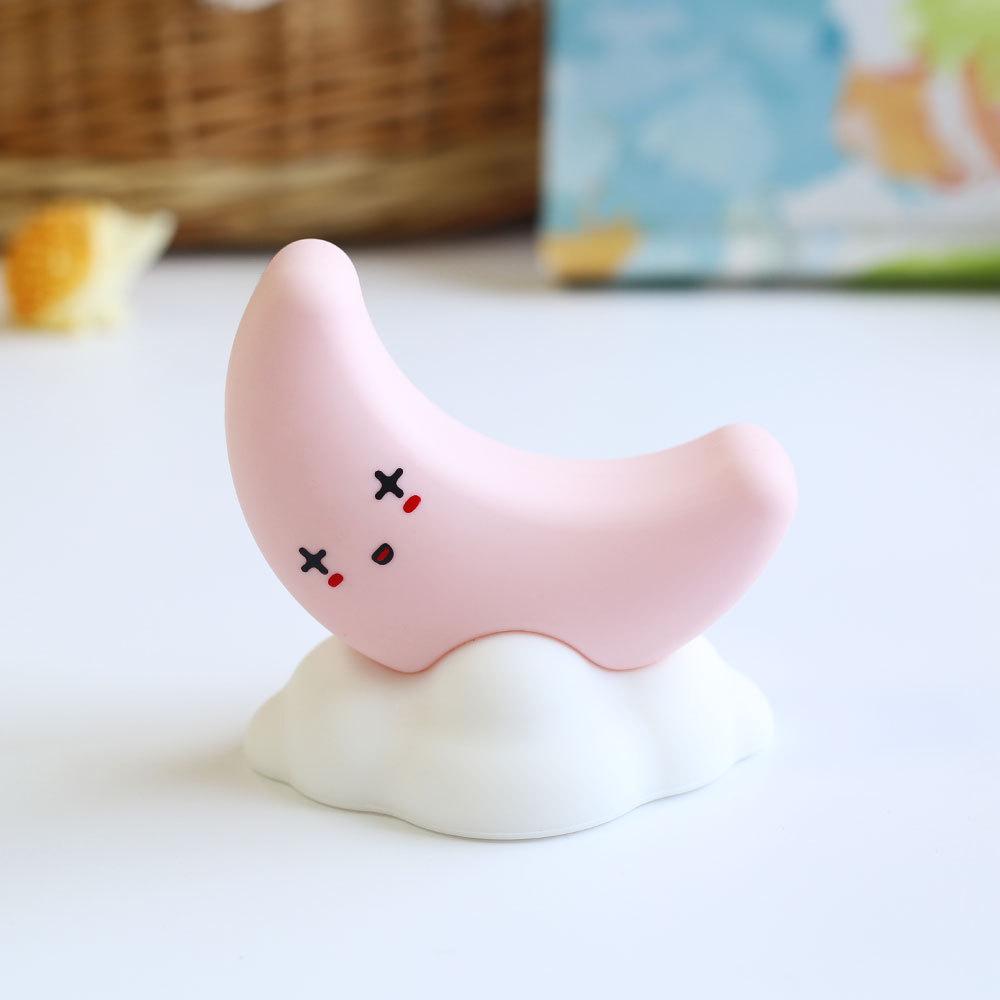 Multi-color USB Silicone Tap Light: Cartoon Kids' Night Light with Induction Sensor