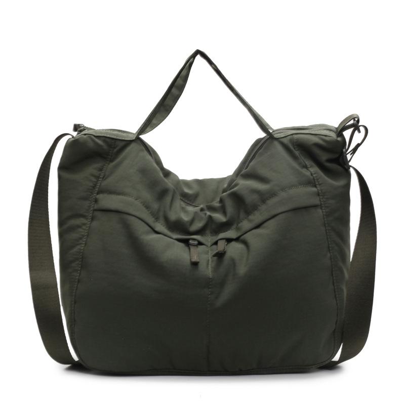 

Литературная и простая сумочка Повседневная вместительная сумка-мессенджер Легкая универсальная сумка-тоут через плечо для поездок на работу one size fits all зелёный