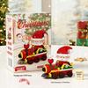 Micro-Particle Food Cart Street Scene Building Set: Educational Toy for Kids with Points Redemption Gift Mechanism