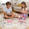 Stress Relief Fidget Toy Kit 66/142Pcs/Set DIY with Mold Glue Bag Measuring Decompression Toys Cup Charm Accessories Handmade Squeeze Craft
