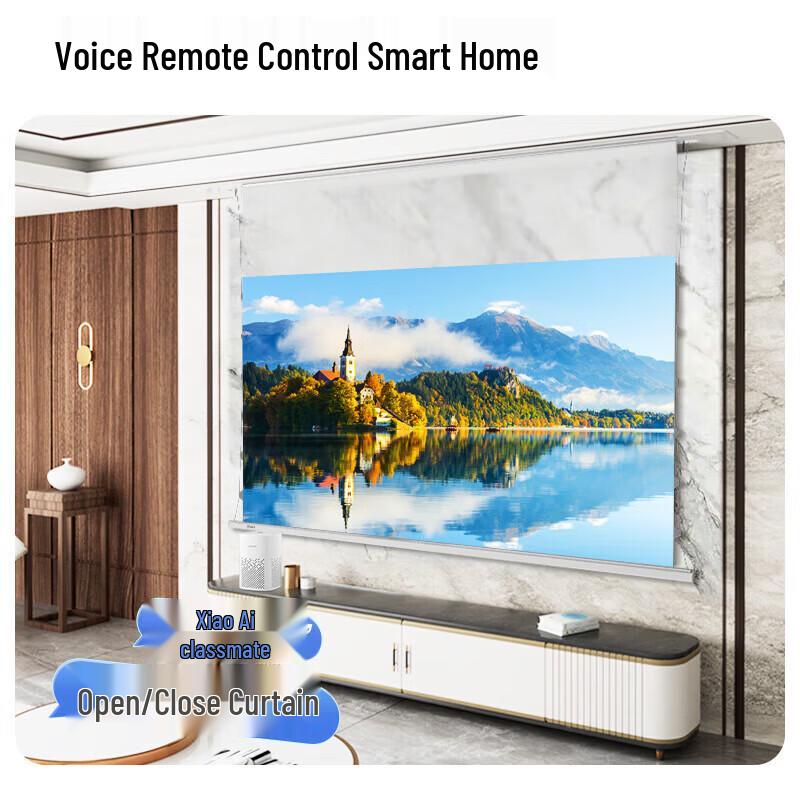 IN&VI 100-inch 16:9 In-Ceiling Electric Tensioned ALR Projector Screen