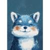 Funny Cute Smile Animals Kitten Koala Fox Lamb Posters Canvas Printing Vintage Wall Art Picture for Living Room Home Decor Gifts