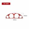 Carbon Fiber Dashboard Trument Decor Frame Red For BMW 3 Series E46 1998-05