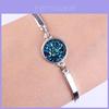 Elegante Druzy Vintage Pedra Geodo Natural Joias Strass Pave Druse Pulseiras