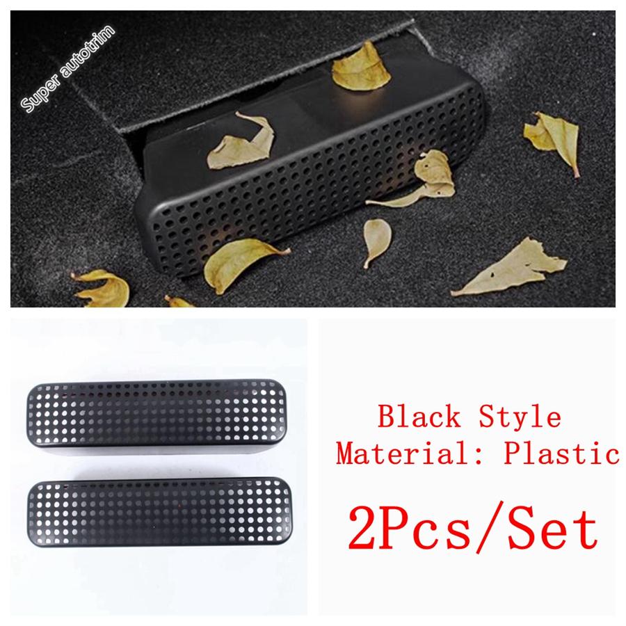 For Haval H9 2nd 2024 2025 Accessories Car Under Seat Floor Air Conditioning AC Vent Outlet Dust Cover Grille Frame Protection