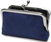 Company Canvas Coin Purse Made In Japan Men's Wallet, 3.5 Inches, Kyoto, (Navy)