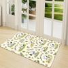 Snoopy'S Adventure Carpet Rug Soft Washable Anti Slip Home Living Room Sofa Mats Personalized Christmas Rug