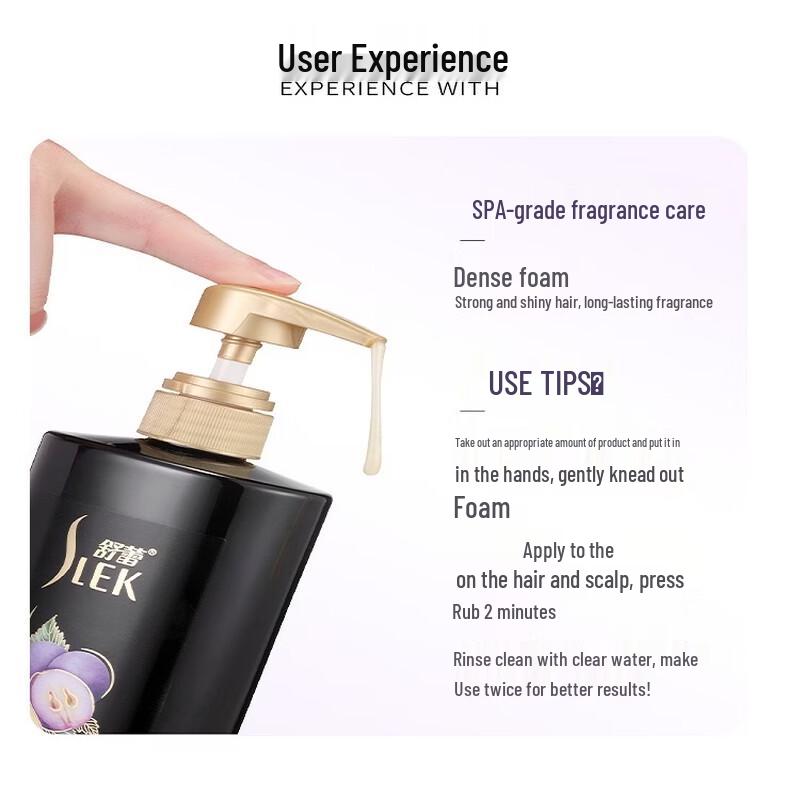 SLEK Grape Seed Strengthening Shampoo
