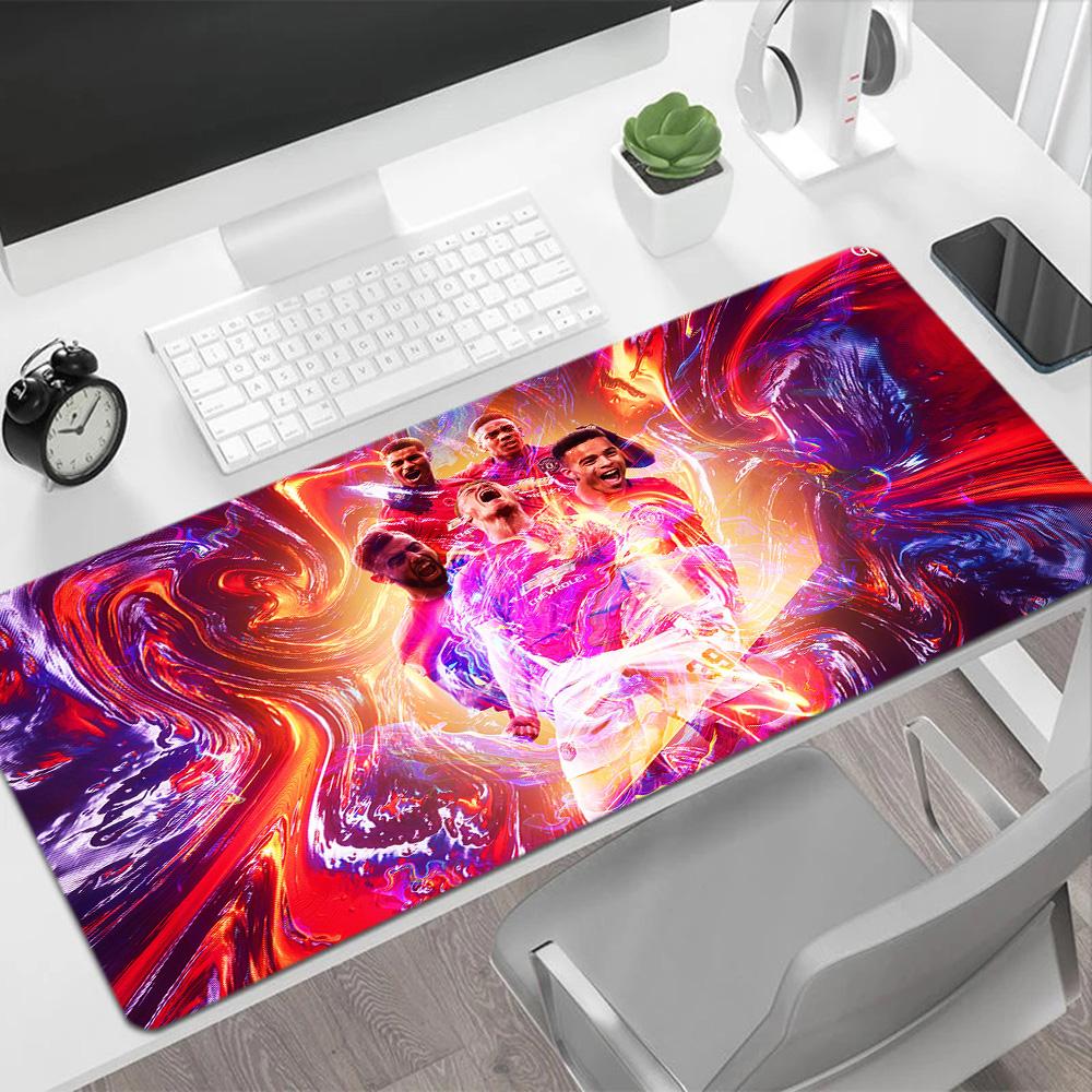 Goalkeeper Action Large Mouse Pad Gaming Laptop Mouse Pad Computer Desk Mat Non-Slip Rubber Bottom Office Desk Accessory