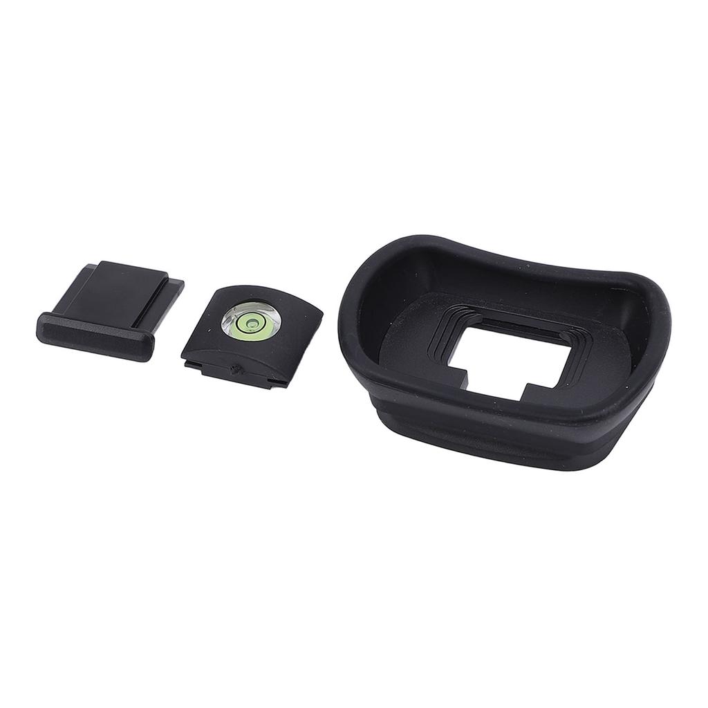 Camera Eyecup Set DK-29 Square Shape Camera Viewfinder Protector Level Tool and Hot Shoe Cover for