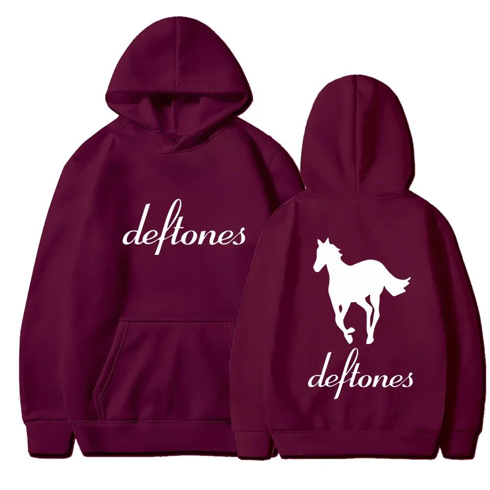 New autumn and winter fashion brand Deftones hoodie men's fashion long sleeved women's casual Harajuku street pullover