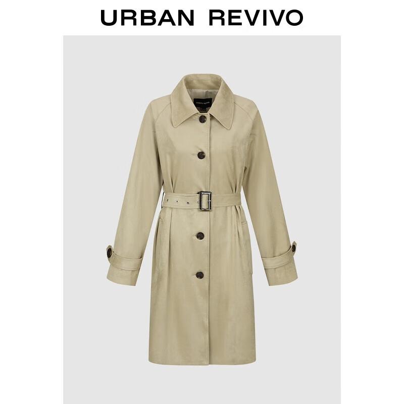 

UR Women s Amber Flow Belted Trench Coat M