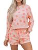 2025 Autumn Polka Dot Casual Two-Piece Suit for Women - Fashionable, Versatile, Loose Fit