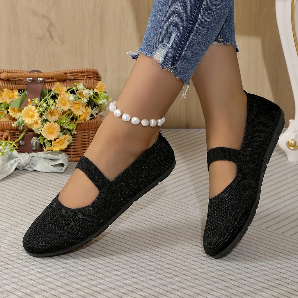 Women Flats Shoes 2024 New Ballet Loafers Solid Color Shallow Comfortable Lightweight Outdoor Sneakers Shoes for Women