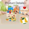 Wooden Educational Toys Age 1 2 3 Year Old Engagement Development Birthday Gifts Interactive Family