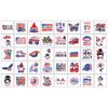 Flag Day Tattoo Sticker 250th Anniversary USA Themed Celebration Festival Temporary Tattoo Sticker