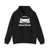 Импортная гоночная заниженная толстовка с капюшоном #Racecar для унисекс, плотная смесь