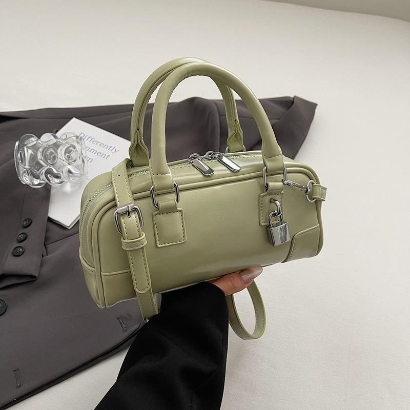

Summer fashion hand carry small square bag women 2025 new Korean version fashion casual shoulder bag high-end messenger bag светло-зеленый