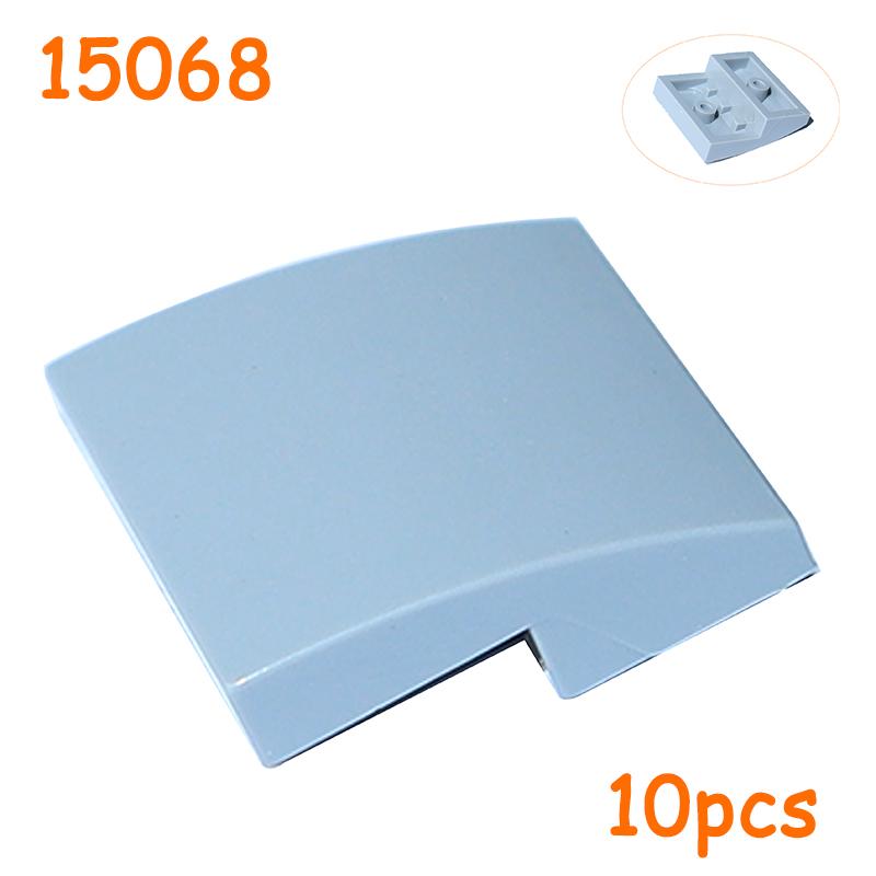 

Non-Toxic 2X2 Panel Plate Curved Technical Parts Moc Mechanical Car Bricks Building Block Assembles Particles 15068 78565