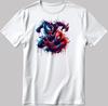 Venom Spiderman Marvel Avengers Short Sleeve White-Black Men's / Women's T Shirt N516